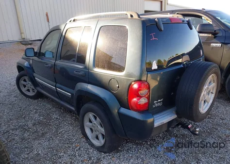 2006 Jeep Liberty Limited Edition from USA, damaged, VIN 1J4GK58K56W100686